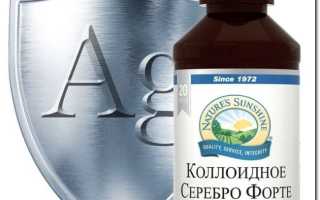 Препараты с серебром, применение при ожогах